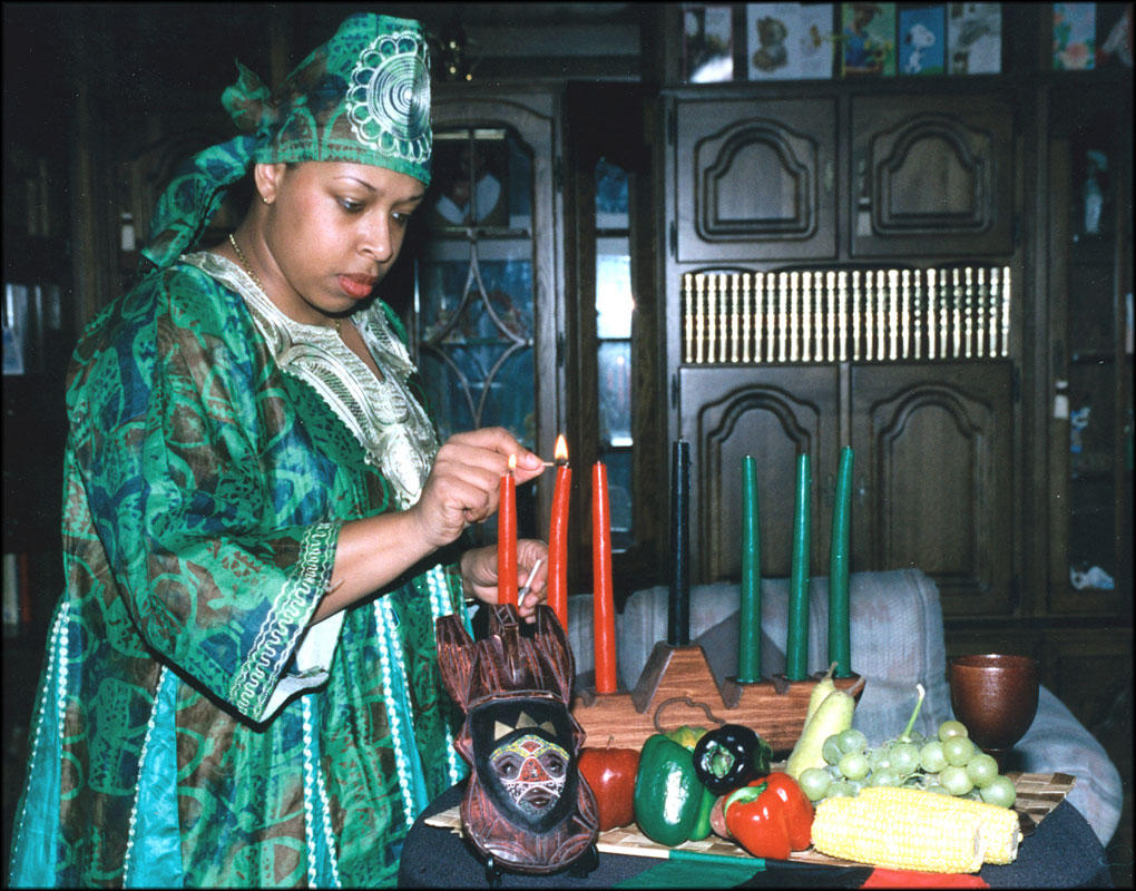 kwanzaa ritual Photo kwanzaa ritual