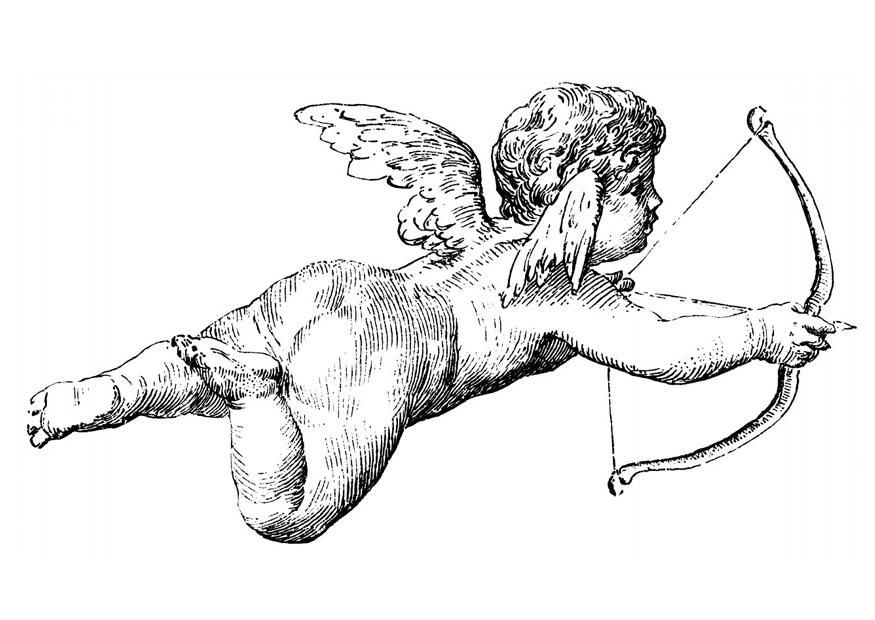 cupid Coloring page cupid