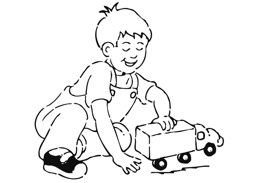 to play with toy car Coloring page to play with toy car