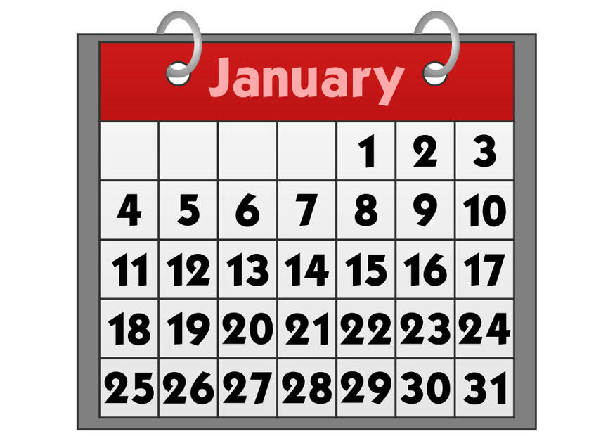 calendar - january Image calendar - january