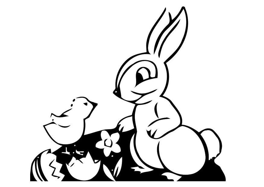 easter Coloring page easter