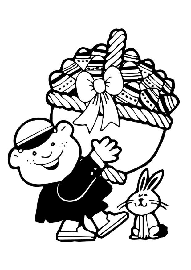 easter Coloring page easter
