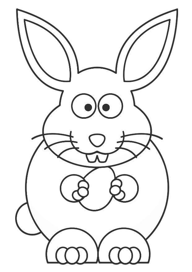 easter bunny Coloring page easter bunny