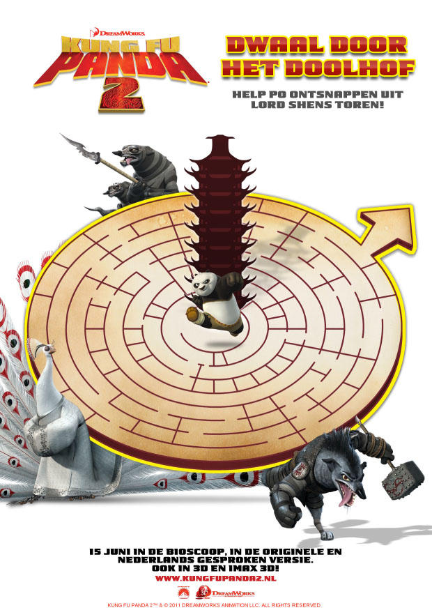 Image labyrinth - kung fu panda 2