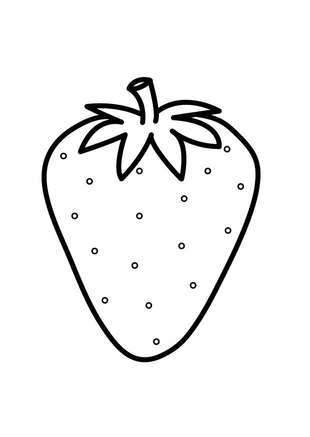 strawberry Coloring page strawberry