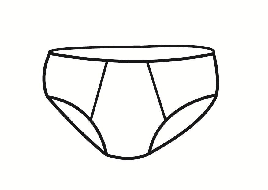 underpants Coloring page underpants