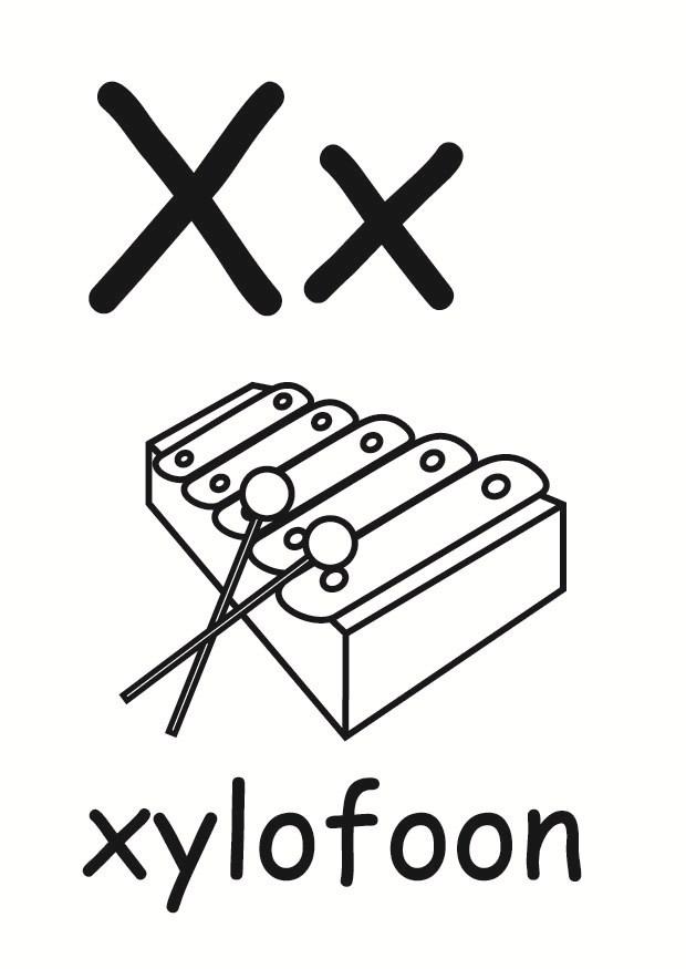x Coloring page x