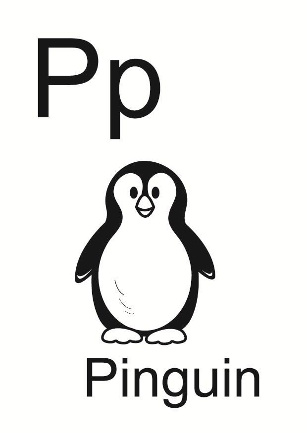 p Coloring page p