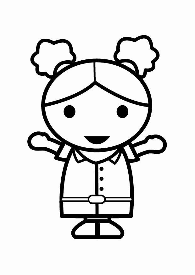 happy Coloring page happy