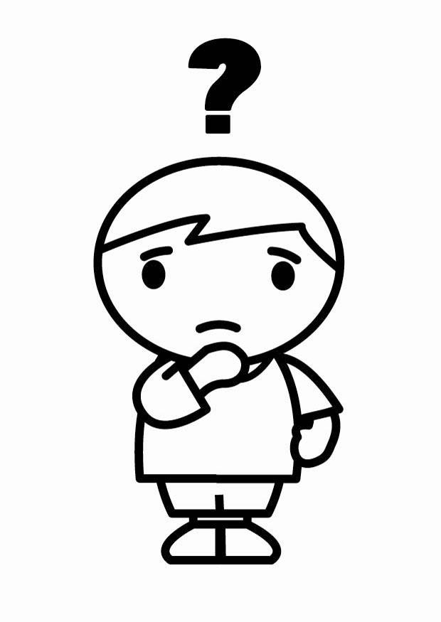 surprised Coloring page surprised