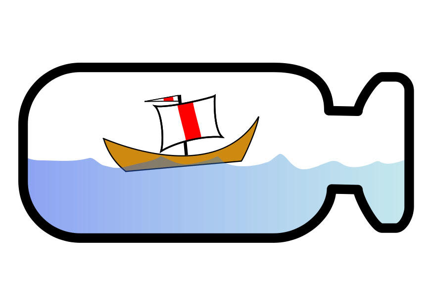 ship in bottle Image ship in bottle
