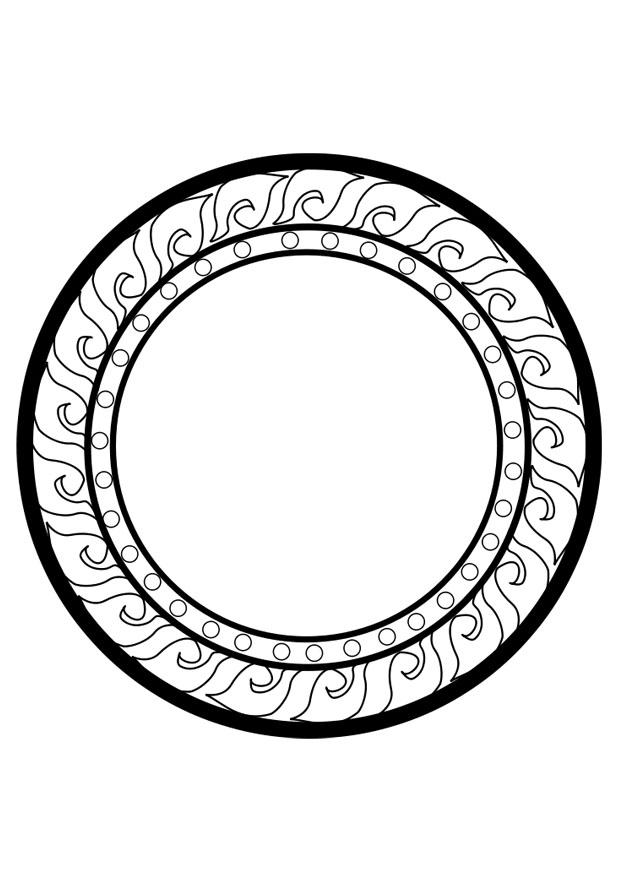 dharma wheel Coloring page dharma wheel