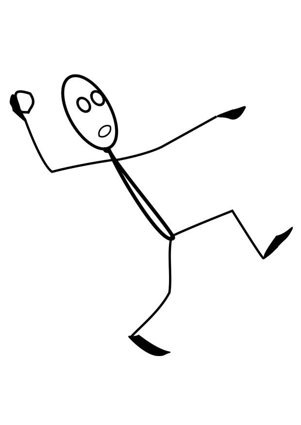 to cast a stone Coloring page to cast a stone