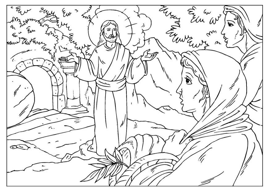 resurrection Coloring page resurrection