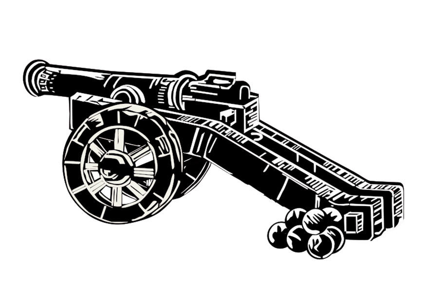 cannon Coloring page cannon