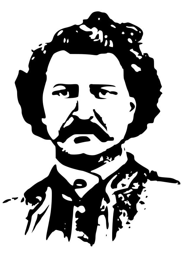 louis david riel Coloring page louis david riel