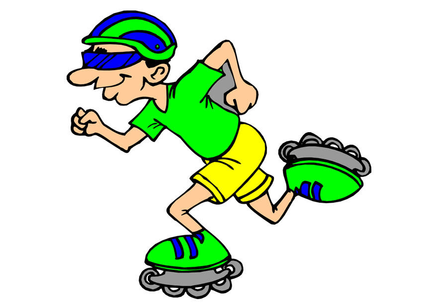 inline skating Image inline skating