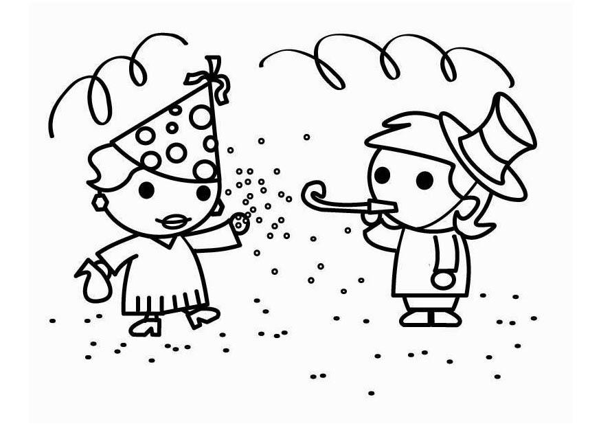 carnival Coloring page carnival