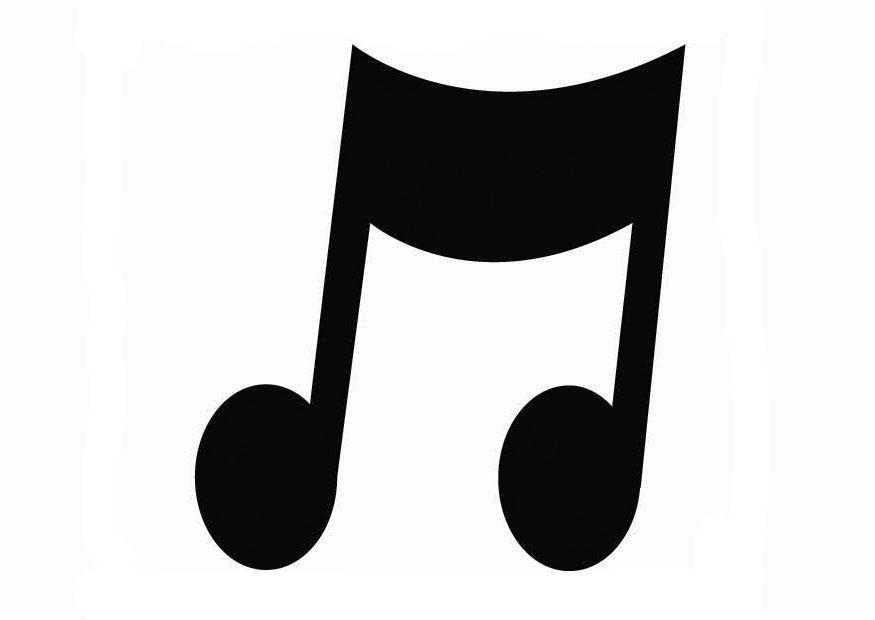 music Coloring page music