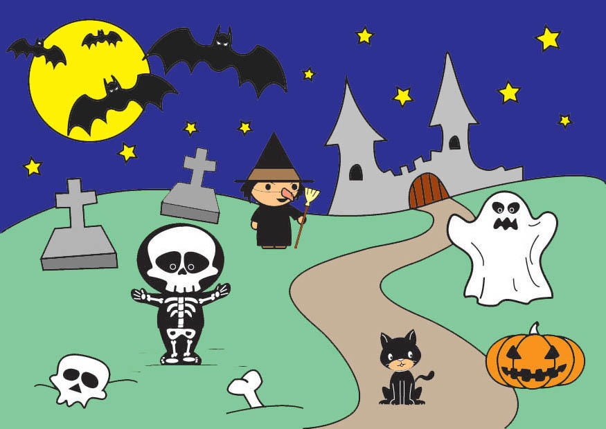 halloween Coloring page halloween