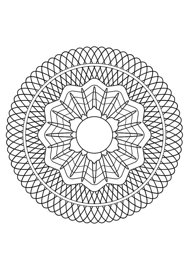 mandala30 Coloring page mandala30