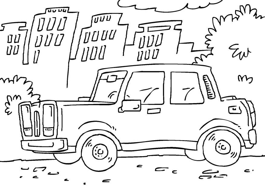 car Coloring page car