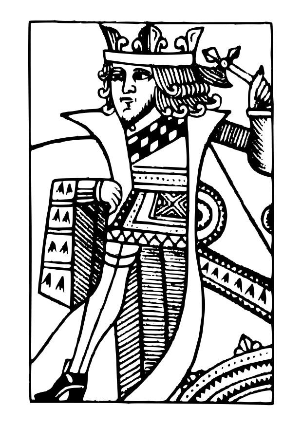 king Coloring page king