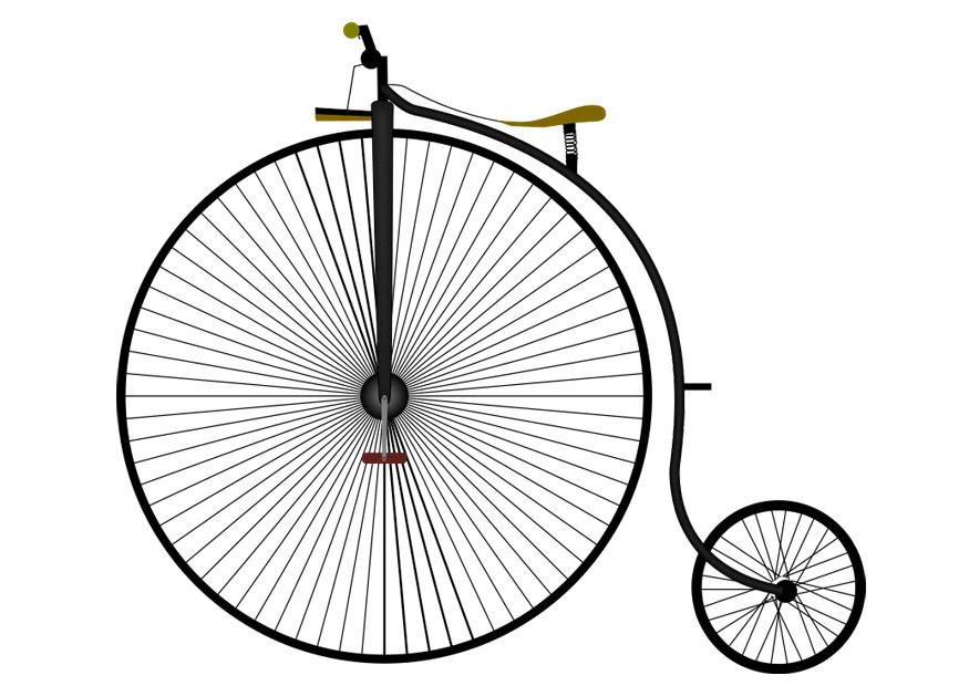 antique bicycle Image antique bicycle