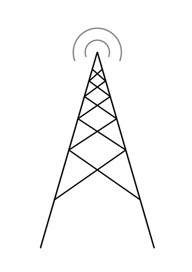 aerial Coloring page aerial
