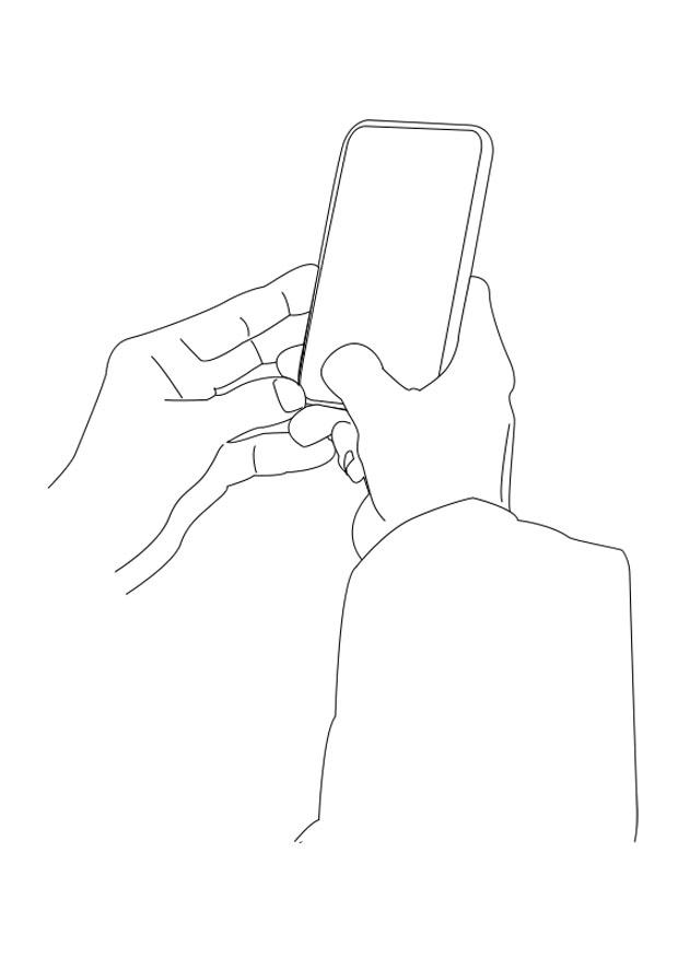 mobile phone Coloring page mobile phone