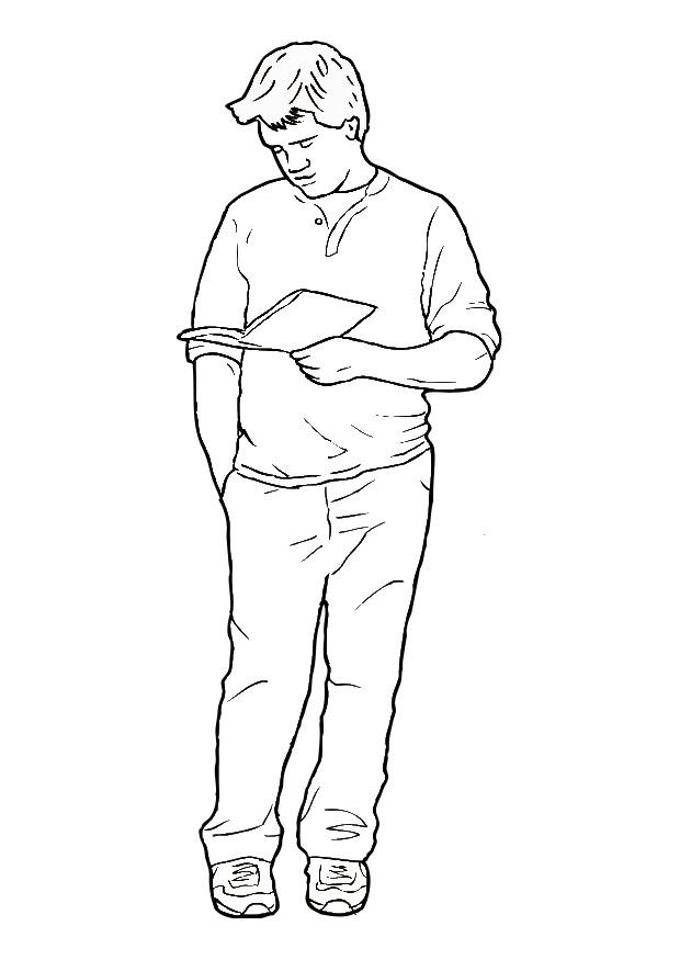 to read Coloring page to read