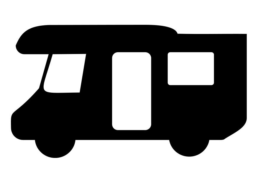 camper Coloring page camper