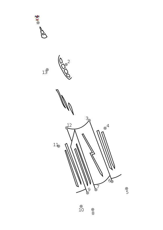 rocket Coloring page rocket