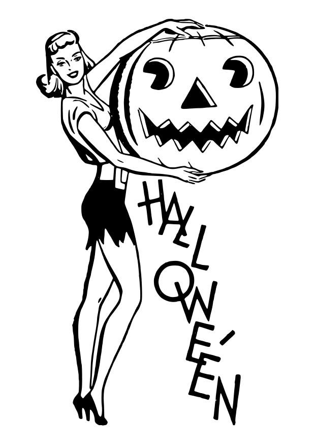 halloween Coloring page halloween