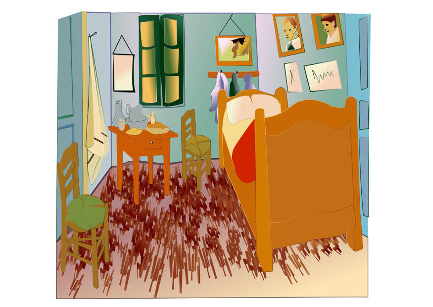 vincent van gogh - bedroom in arles Image vincent van gogh - bedroom in arles