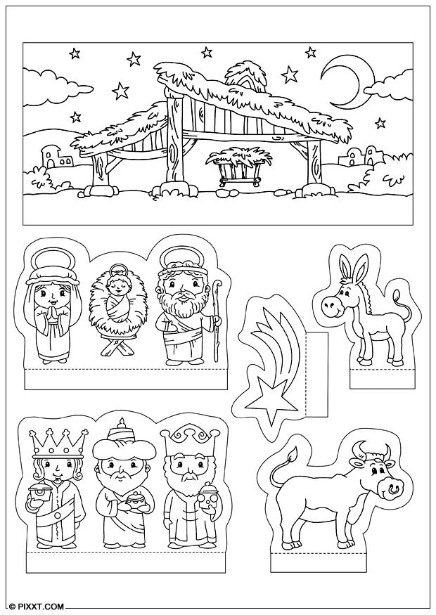 nativity scene Craft nativity scene