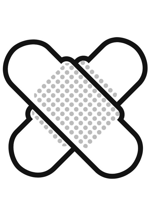 plasters Coloring page plasters