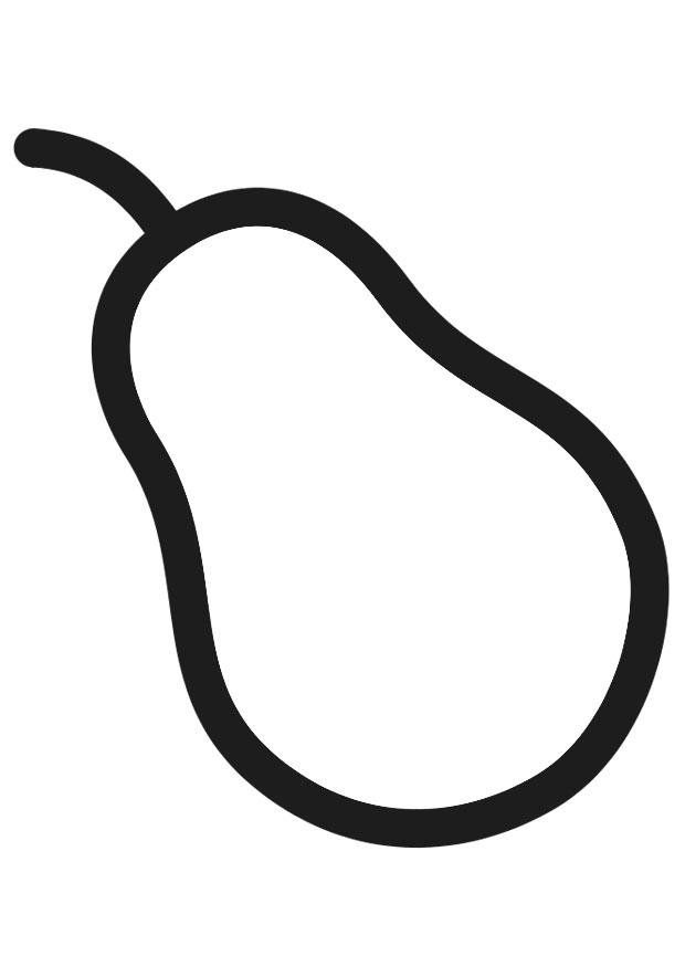 pear Coloring page pear