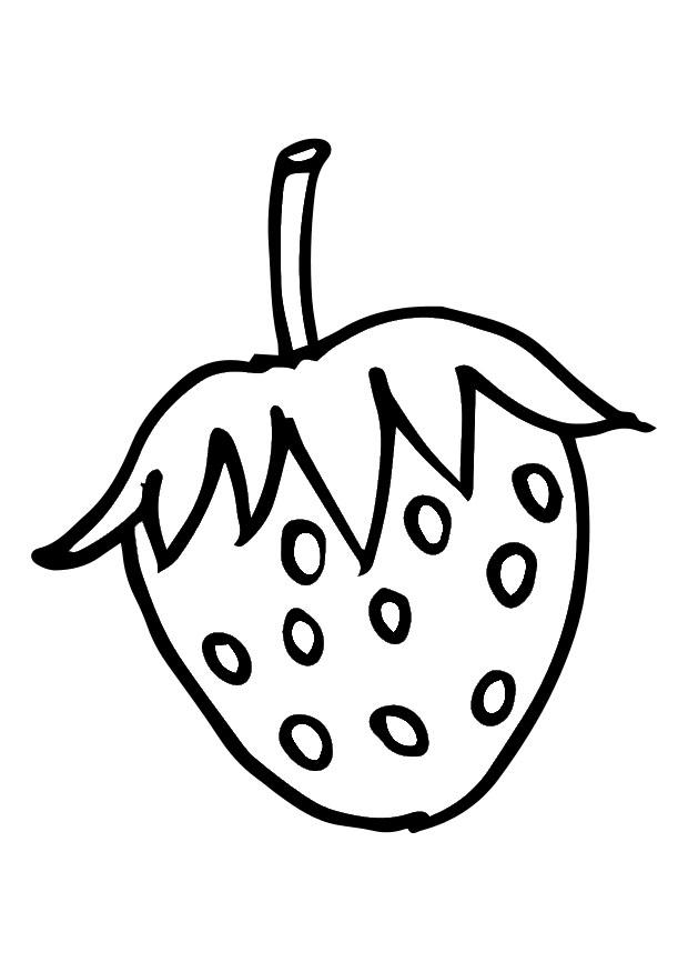 strawberry Coloring page strawberry