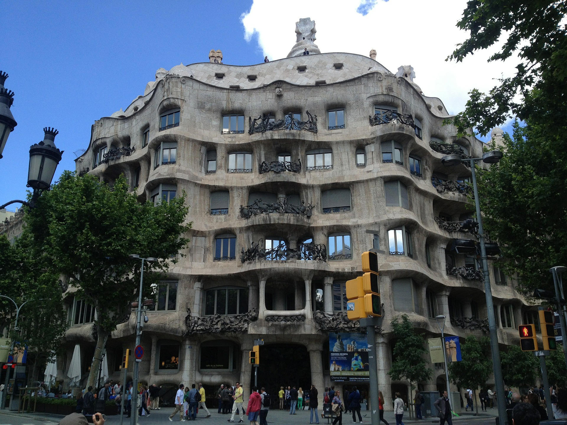 Photo gaudi - la pedrera