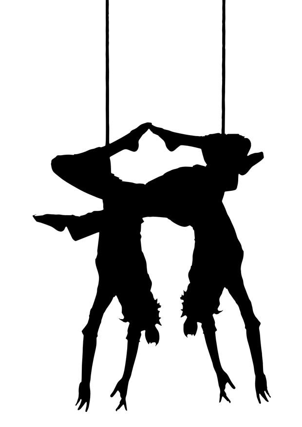 acrobats Coloring page acrobats