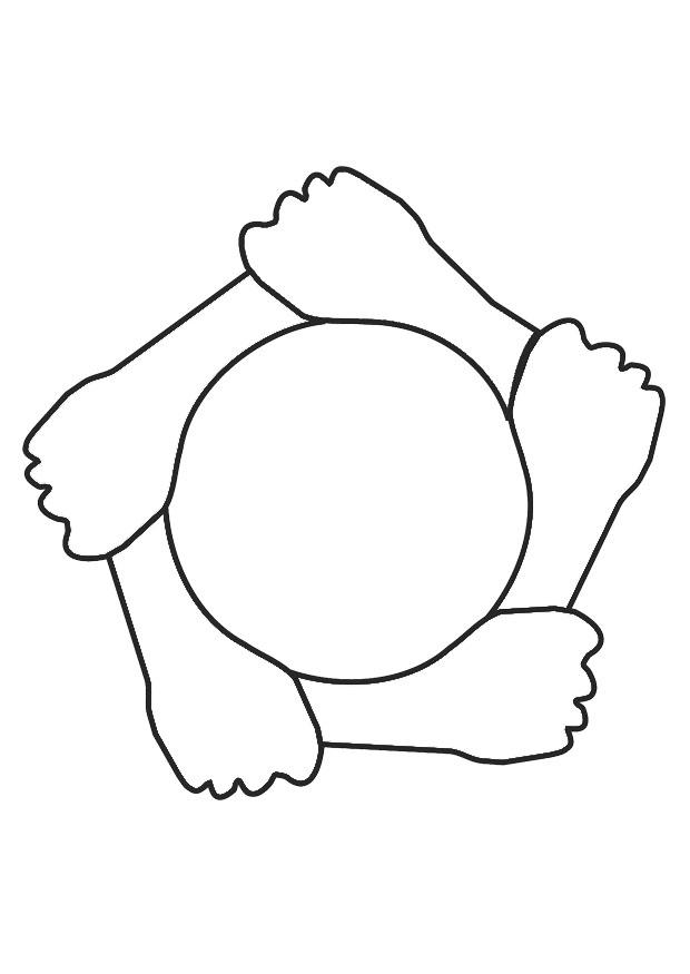 to cooperate Coloring page to cooperate