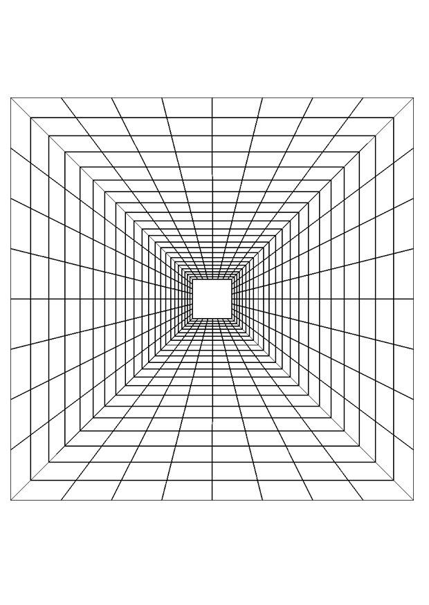Coloring page depth