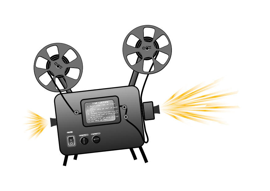 Image film projector