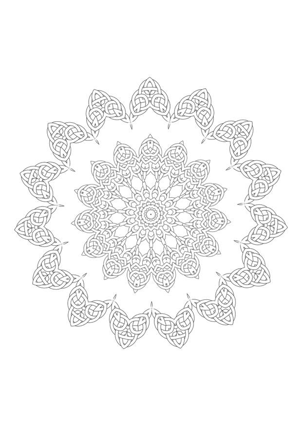 mandala Coloring page mandala