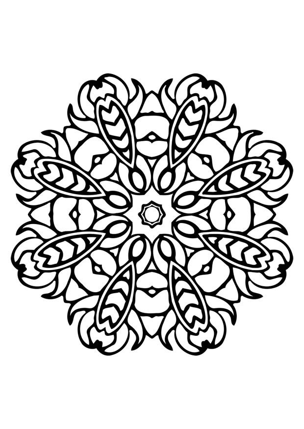 mandala Coloring page mandala