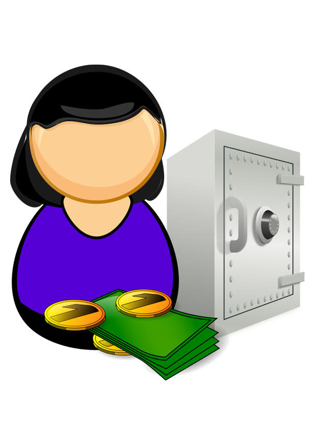 bank clerk Image bank clerk
