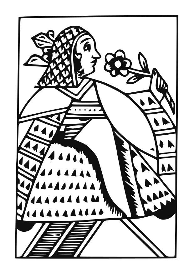 queen Coloring page queen