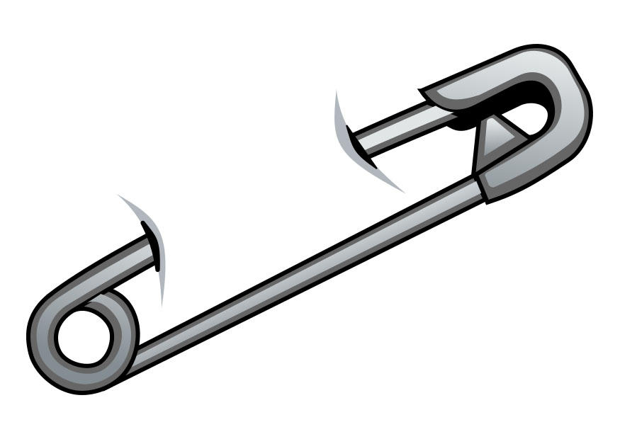 pin Coloring page pin