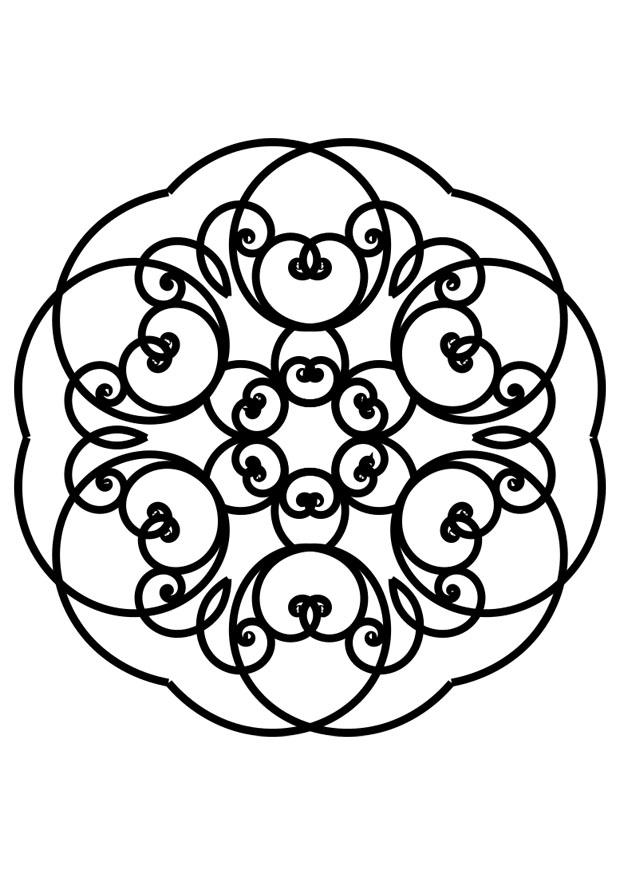 mandala Coloring page mandala